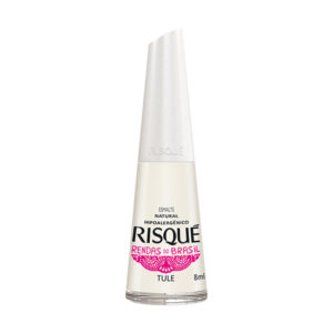 Esmalte Risqué Natural Rendas do Brasil Tule Com 8ml