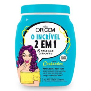 15363711663-7896085872167.jpg Creme de Tratamento Nazca Origem O Incrivel Cacheado Com 1kg