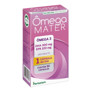Ômega Mater Com 30 Cápsulas Herbarium