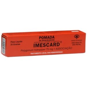 Pomada de Erva de Bicho Composta Imescard Pomada Com 25g Osório de Moraes