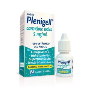 Plenigell 5mg/ml Solução Oftálmica Gotas Com 15ml Cristália