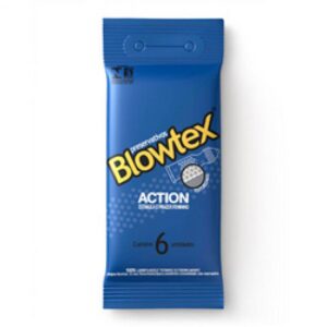 Preservativo Blowtex Action Com 6 Unidades