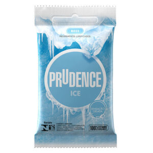 Preservativo Prudence Ice Com 3 Unidades