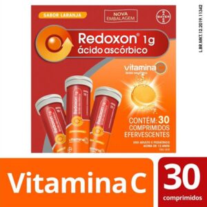 Redoxon Laranja 1g Com 30 Comprimidos Efervescentes Bayer