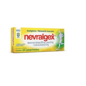 Nevralgex 300mg + 50mg + 35mg Com 30 Comprimidos Cimed