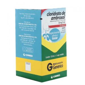 Cloridrato de Ambroxol 6mg/ml Xarope Com 120ml Cimed Genéricos