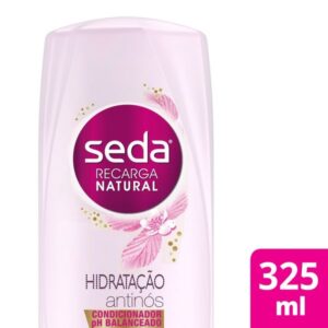 Condicionador Seda Recarga Natural Hidratação Antinós Com 325ml