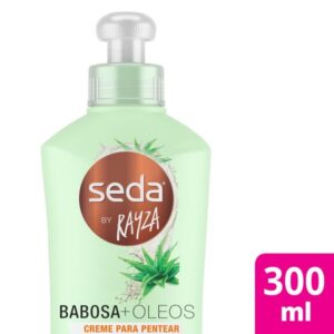 15363711793-eb2c4121411cb781b188cbf9fad9377b-1.jpg Creme de Pentear Seda By Rayza Babosa e Óleos Com 300ml