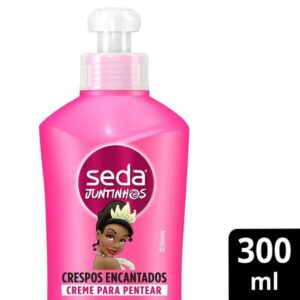 15363711796-399afc1e6e7b6cb797f641811bfa1723-1.jpg Creme de Pentear Seda Tiana Infantil Crespos Encantados Com 300ml