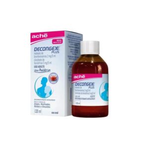 Decongex Plus Xarope Com 120ml Aché