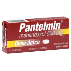 Pantelmin 500mg Com 1 Comprimidos Janssen-Cilag