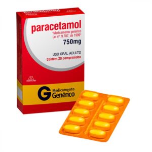 Paracetamol 750mg Com 10 Comprimidos Zydus Nikkho