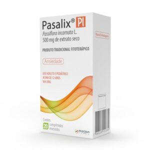 Pasalix PI 500mg Com 20 Comprimidos Marjan