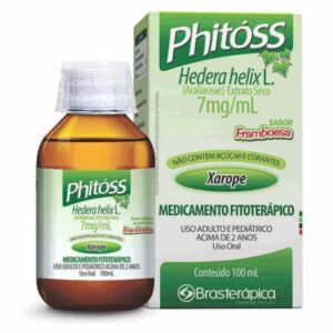 Phitoss 7mg/ml Xarope Com 100ml Brasterápica