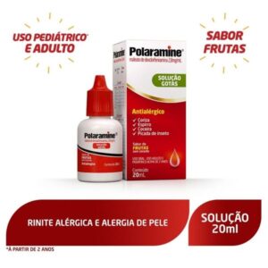 Polaramine 2,8mg/ml Solução Oral Gotas Com 20ml Cosmed