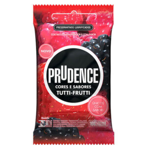 Preservativo Prudence Tutti Frutti Com 3 Unidades