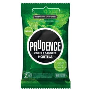 Preservativo Prudence Hortelã Com 3 Unidades