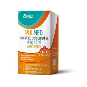 Pulmed 0,8mg/ml Xarope Com 120ml Sanofi Medley