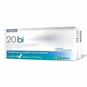 Regulador Intestinal 20 Bi Com 10 Cápsulas Momenta