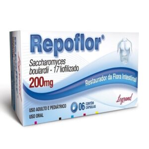 Repoflor 200mg Com 6 Cápsulas Ems s/a