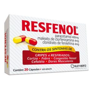 Resfenol Com 20 Cápsulas Kley Hertz