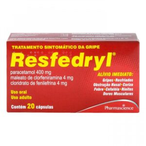 Resfedryl Com 20 Cápsulas Pharmasciênce