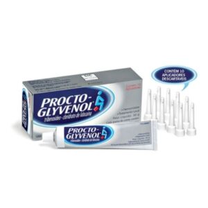 Procto-Glyvenol 50mg/g + 20mg/g Creme Com 30g Com 10 Aplicadores Glaxosmithkline