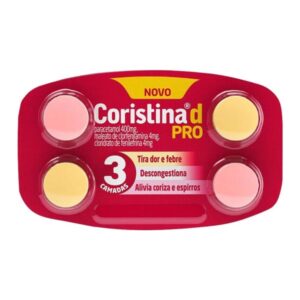 Coristina D Pro Com 4 Comprimidos Cosmed