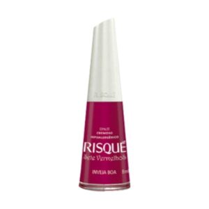 Esmalte Risqué Cremoso Sete Vermelhos Inveja Boa Com 8ml