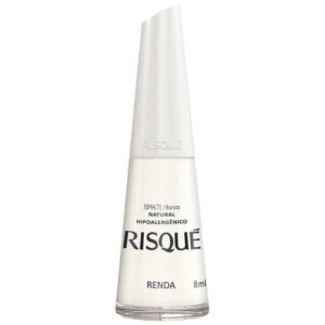 Esmalte Risqué Cremoso Renda Natural Com 8ml