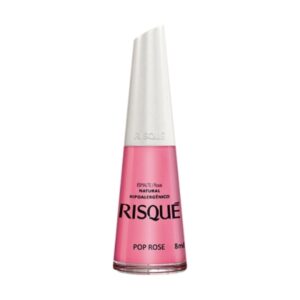 Esmalte Risqué Rosa Natural Pop Rose Com 8ml