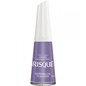 Esmalte Risqué Cremoso Marshmallow de Alfazema Com 8ml