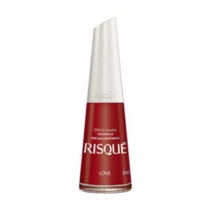 Esmalte Risqué Cremoso Vermelho Love Com 8ml