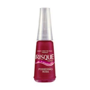 Esmalte Risqué Cremoso Sete Vermelhos Possessão Rosa Com 8ml