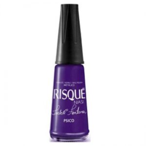 Esmalte Risqué Escuro Metálico Psico Com 8ml