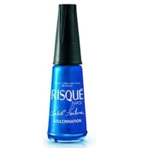 Esmalte Risqué Escuros Metálicos Azulcrination Com 8ml