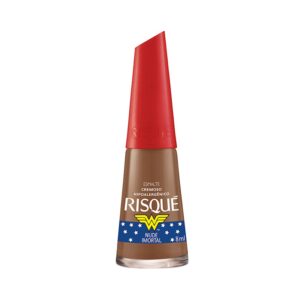 Esmalte Risque Cremoso Mulher Maravilha Nude Imortal Com 8ml