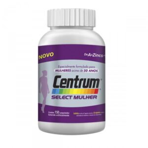 15363712264-7891045043465.jpg Polivitamínico Centrum Select Mulher 50+ Com 150 Comprimidos