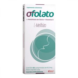 Polivitamínico Ofolato Com 30 Comprimidos Mantecorp