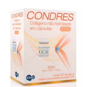 Condres Colágeno 40mg Com 60 Cápsulas Ems s/a