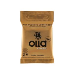 Preservativo Olla Stimulus Com 3 Unidades