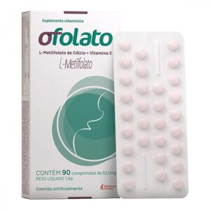 Polivitamínico Ofolato Com 90 Comprimidos Mantecorp