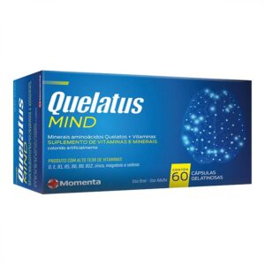 Polivitamínico Quelatus Mind Com 60 Cápsulas Momenta