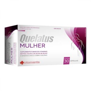 Polivitamínico Quelatus Mulher Com 30 Cápsulas Momenta