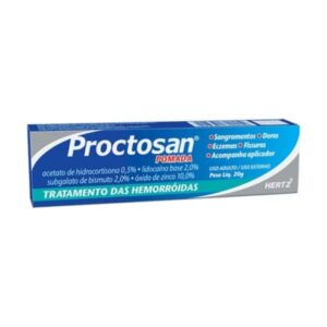 Proctosan Pomada Com 20g + Com 1 Aplicador kley Hertz