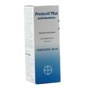 Complexo Vitamínico Protovit Plus Solução Oral Gotas Com 20ml Bayer