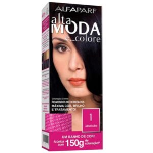 Tintura Alta Moda 1 Preto Com 150g