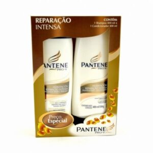 15363712419-7501065917881.jpg Kit Pantene Shampoo + Condicionador Reparação Intensa Com 400ml