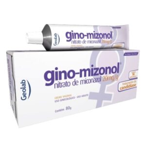 Gino Mizonol Creme Vaginal Com 80g Com 14 Aplicadores Geolab