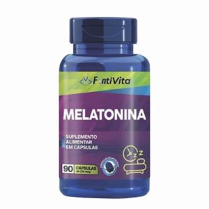Suplemento Alimentar Melatonina 0,21mg Com 90 Comprimidos FontiVita